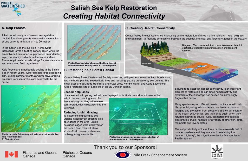 Coastal Restoration Project Kelp Information Project Watershed