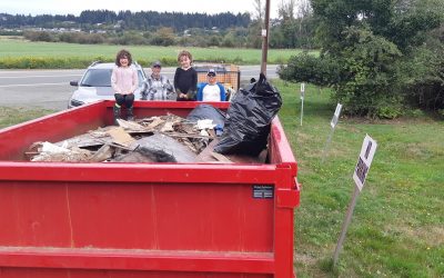 Cleanup Success at Kus-kus-sum and Hollyhock Flats